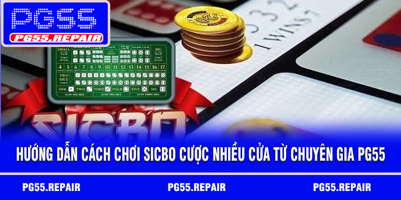 Hướng dẫn cách chơi Sicbo cược nhiều cửa từ chuyên gia PG55
